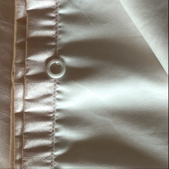 Simply Shabby Chic Faux Silk Balloon Shade Curtain Panels - Picture 5 of 6